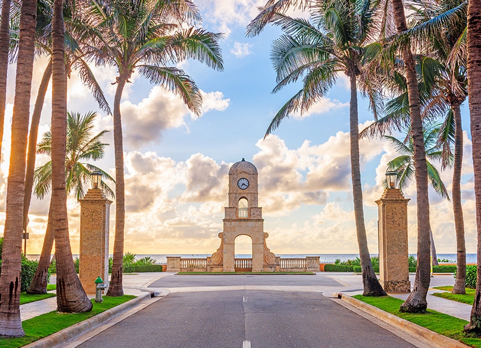 Jupiter Florida clock