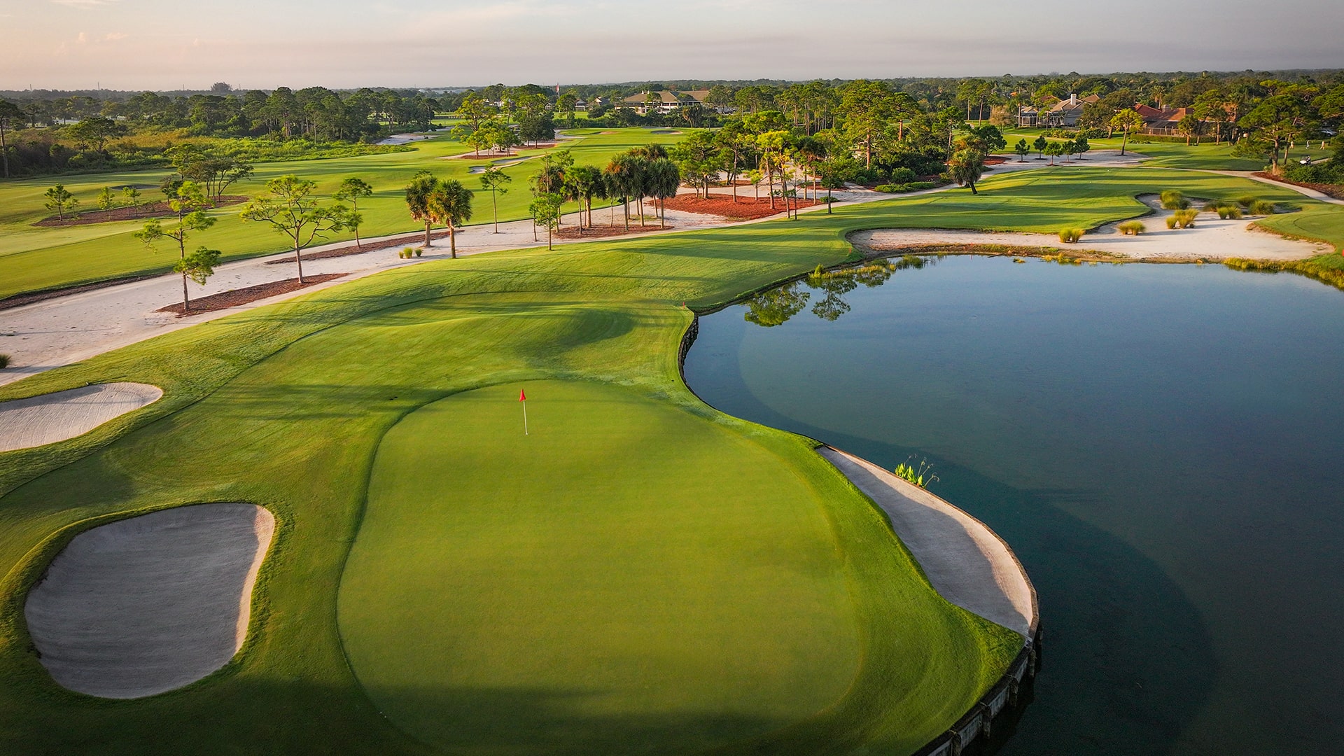 aerial of the Hobe Sound Golf Club Course