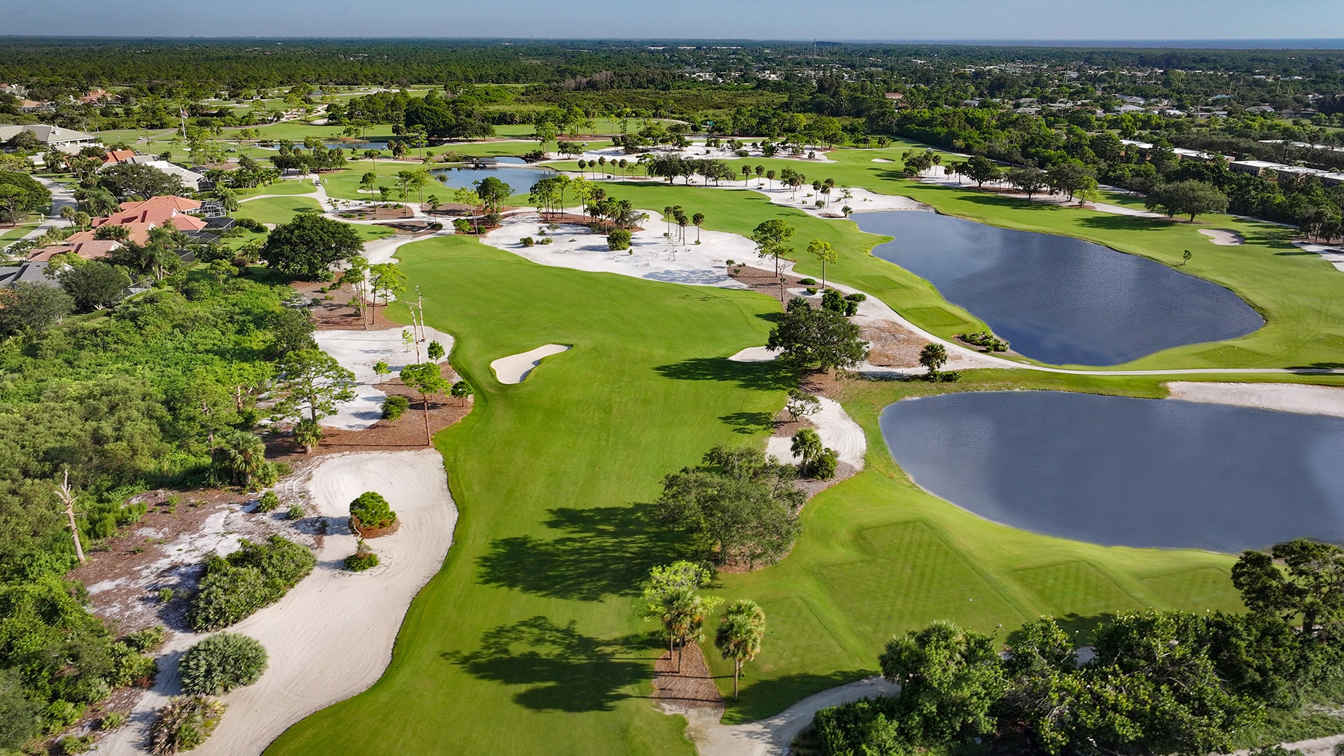 Hobe Sound Golf Club Course aerial