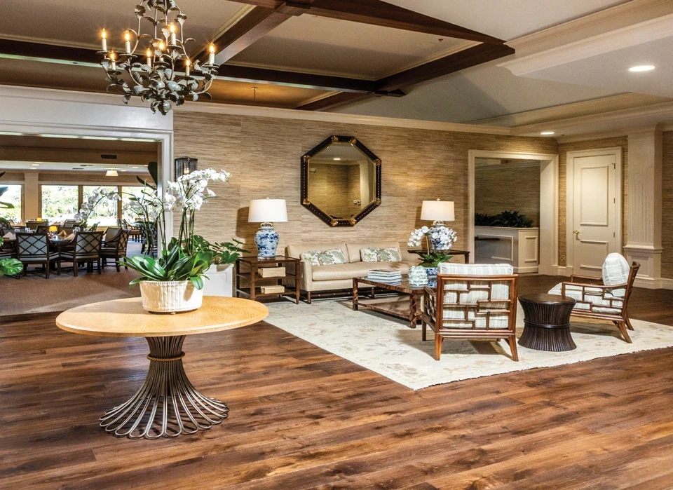 Clubhouse Lobby at Hobe Sound Golf Club
