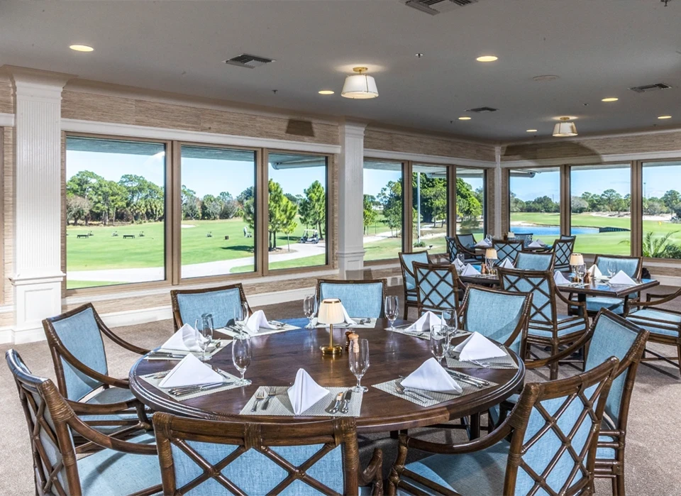 Main Dining Room at Hobe Sound Golf Club