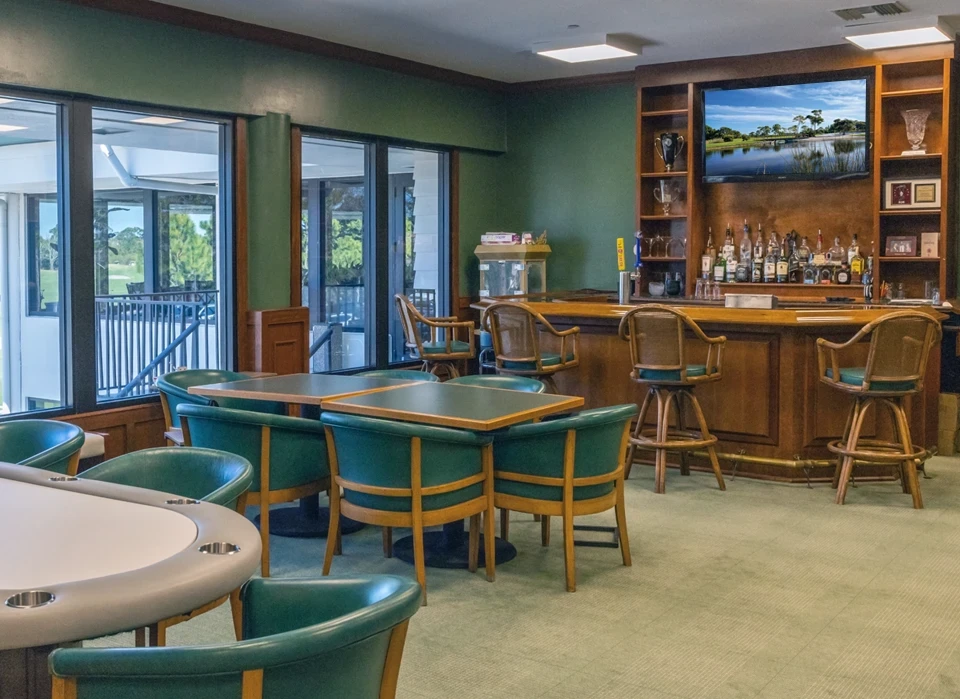 Locker Room Bar at Hobe Sound Golf Club