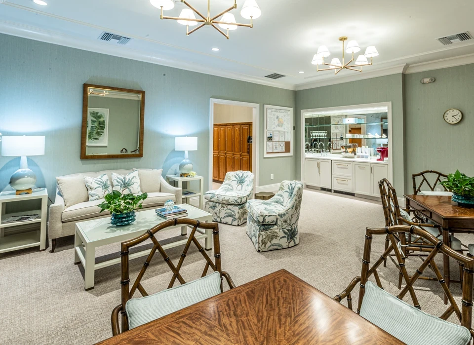 Locker Room Lounge at Hobe Sound Golf Club
